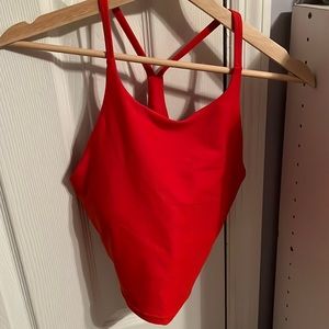 Great Condition. Has Built in cups and great support!